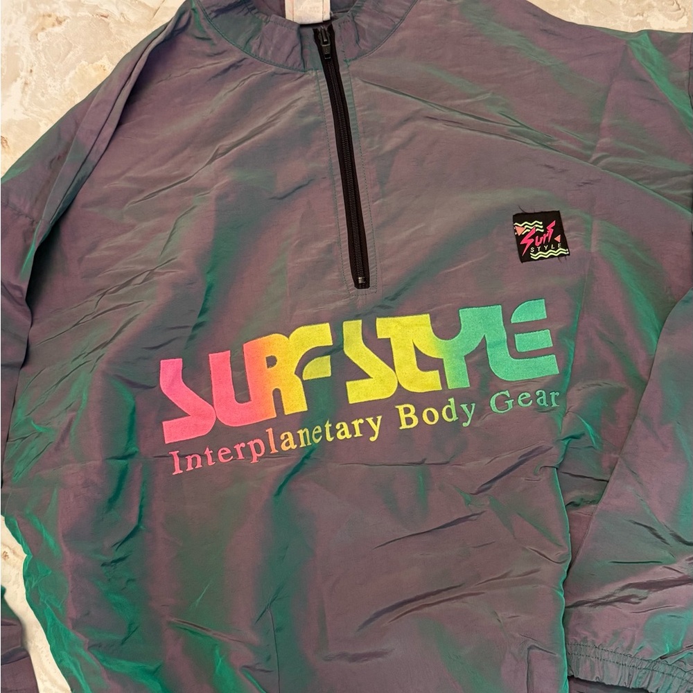 Surf Style Multicolor Interplanetary Pullover - image 3